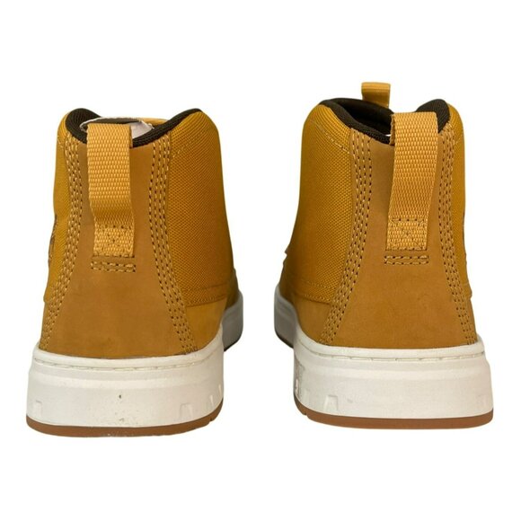 Timberland Men's Maple Grove Mid Chukka Sneaker Wheat New - Picture 5 of 11